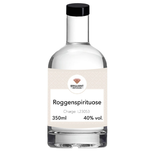 Deutscher KORN | Roggen Korn Schnaps 0,35L | Klare Spirituosen 40% Vol